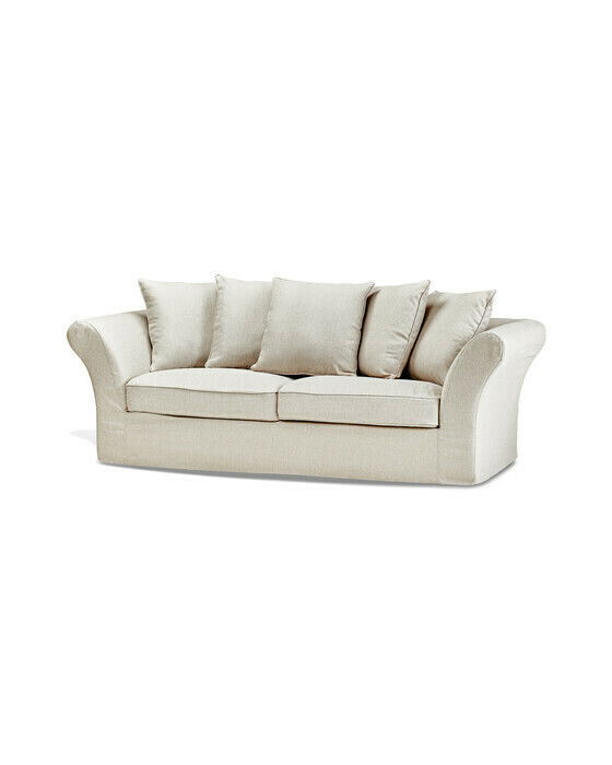 Hampton-sohvanpäällinen, sand, 3-istuttava