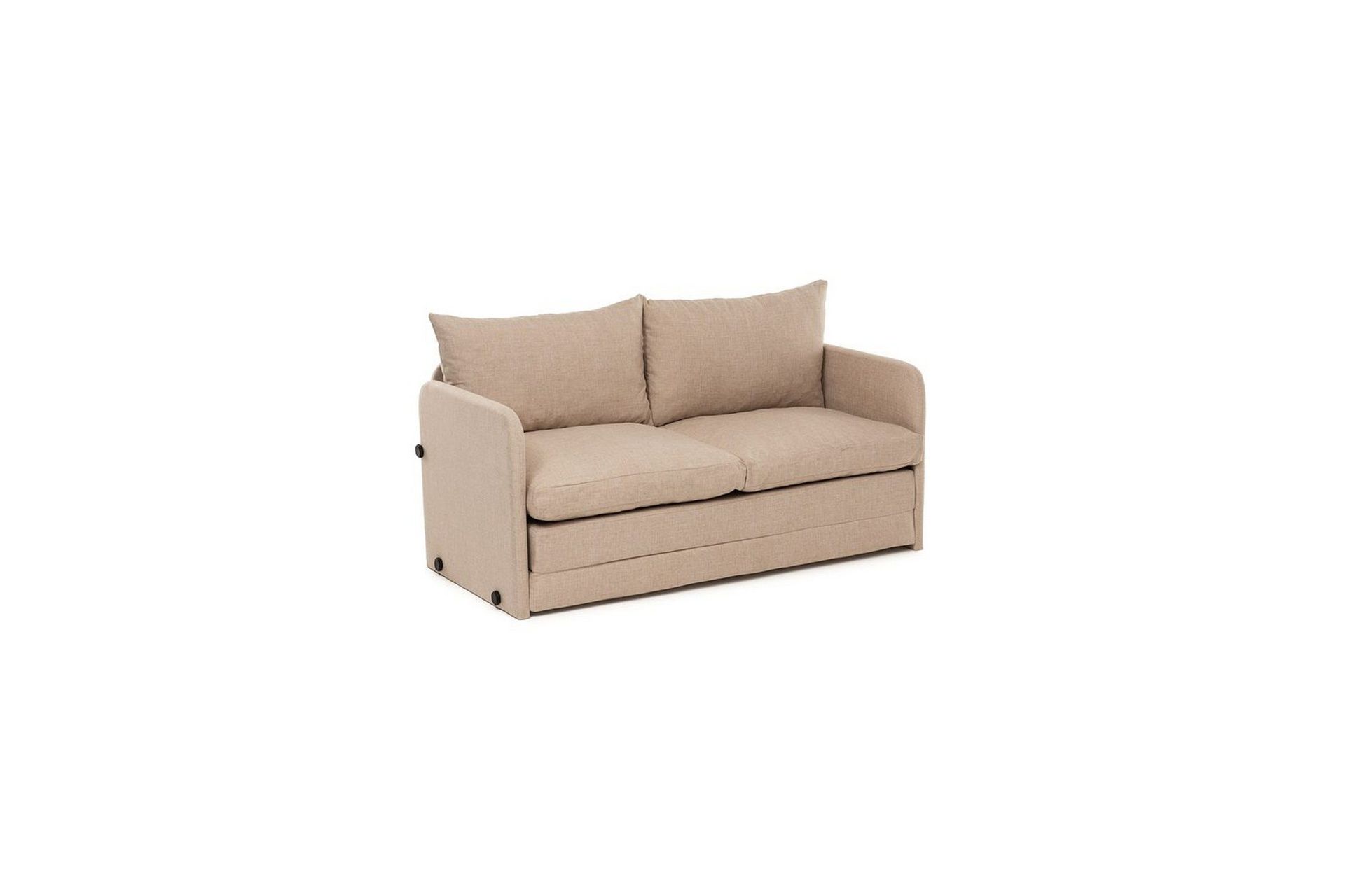 2-istuttava vuodesohva Rubby (148 x 70 x 66 cm) Beige - Beige